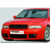 Rieger kompletný predný nárazník RS4-Look pro Audi A4 B5 avant, sedan, plast ABS bez povrchovej úpravy, bez držáků originálních mlhových světel