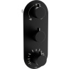 MEXEN - Kai termostatická batérie sprcha / vaňa 3-output, čierna 77603-70