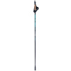 EXEL NORDIC WALKER Composite, Black/Cyan, Nordic walking hůlky Délka hůlek: 115 cm