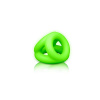 Ouch! Glow in the Dark Cock Ring & Ball Strap 732