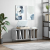 Skrinka na platne betónovosivá 100x38x48 cm kompozitné drevo-ForU-831752