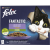 Felix Fantastic kapsičky pre mačky výber so zeleninou, 12 × 85 g