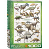 PUZZLE 1000 dielikov DINOSAURY z obdobia Kriedy 6000-0098