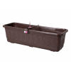 Plastkon Fantazie Smart samozavlažovací truhlík hnědá délka 100 cm