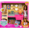 Mattel Barbie Panenka Teresa a kuchyňka herní set 20+ doplňků JCT06