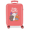 JOUMMABAGS Cestovný kufor ABS Mačička Marie Coral ABS plast, 55 cm