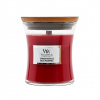 WoodWick Medium Hourglass Candle Crimson Berries 275 g