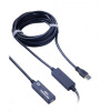PremiumCord ku3rep10 USB 3.0 repeater a prodlužovací A/M-A/F, 10m