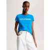 Tommy Hilfiger dámske modré tričko WW0WW40057 L