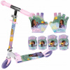 DETSKÁ KOLOBEŽKA WISH 110-140 cm 12 cm + CHRÁNIČE WISH