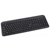 C-TECH klávesnice KB-102M USB, multimediální, slim, black, CZ/SK