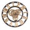 Nástenné hodiny Retro Roman Vintage Golden 30cm (Nástenné hodiny Retro Roman Vintage Golden 30cm)
