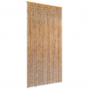vidaXL Záves proti hmyzu do dverí, bambus 90x220 cm - Hnedá - 13580-155257