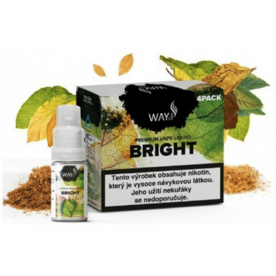 E-liquid Way To Vape Bright 4x10ml Obsah nikotinu: 6 mg