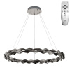 Moderné svietidlo NEDES LED svietidlo + diaľkový ovládač 55W J6328/CH
