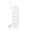 Belkin Connect White 8 AC zásuviek 2 m