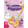 Jiri Models Vymaľovanky A4 so samolepkami Princezné