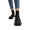 Desigual Dámske topánky BIKER_SOCK ANKLE BOOT Čierna 40 Topánky