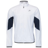 Pánske mikiny Head Club 22 Jacket M - white/dark blue - Biely (S)