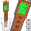 SAPRO Digitálny vodný elektronický PH meter, merač kvality vody 4v1 s LCD displejom