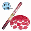 Konfety vystreľovacie LUPÍNKY ruží bordová 60cm