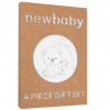 Dojčenská súprava do pôrodnice New Baby Sweet Bear biela - 56 (0-3m)