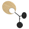 Tunto BW3-BO-LS Ballon Nástenná lampa Wall3 L, čierna