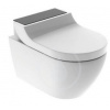 Geberit Tuma Comfort AquaClean elekt.bidet.sed.SC+WCzávesné Rimless,Čierna/Sklo GEB 146.292.SJ.1