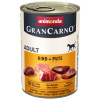 Animonda Gran Carno Adult hovädzie & morka 400 g