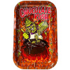 Best Buds chocolate kush kovový rolovací tanier stredný 17 x 28 cm