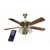 STROPNÝ VENTILÁTOR RETRO 132cm VENTILÁTOR S diaľkovým ovládaním