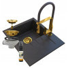 Kuchynská batéria - Milano Golden Golden Sink Syponon (Kuchynská batéria - Milano Golden Golden Sink Syponon)