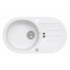 Kuchynská batéria - Moderno Martha 30 Pure White 77x43 žulové umývadlo (Kuchynská batéria - Moderno Martha 30 Pure White 77x43 žulové umývadlo)