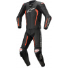 dvoudílná kombinéza MISSILE V2, TECH-AIR kompatibilní, ALPINESTARS (černá/červen