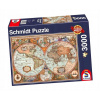 Schmidt Historická mapa světa 3000 dielov
