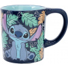 STOR Hrnček keramický s protišmykovým dnom Stitch 295 ml