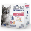 MONGE Lechat Excellence ADULT hovädzie losos 12 x 100 g