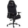 BASIC Herná stolička M Racer Warrior, čierna