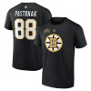 Fanatics Pánské tričko David Pastrňák #88 Boston Bruins NHL 100th Anniversary Stack Logo Name & Number Veľkosť: S
