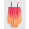 GAP 869432-00 Baby froté body na ramínka Oranžová - 6-12M