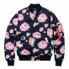 Alpha Industries MA-1 VF Flowerprint Wmn Dámska bunda prechodná Modrá L