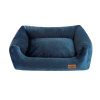 RECOBED Sofa Welurove granatowa S 65x50cm