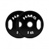 Sada pogumovaných olympijských kotoučů HMS TOG05, 2x5 kg