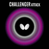 Poťah Butterfly Challenger Attack Vyberte FARBU poťahu: červený / RED, Vyberte HRÚBKU špongie: 1,7 mm