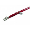 Beeztees Obojok pre mačky SWAROVSKI červený 24-30cm X 10mm