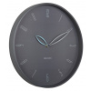 Dizajnové nástenné hodiny 6012GY Karlsson 40cm