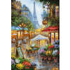 Castorland - Spring Flowers, Paris (1000 dielikov)