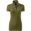 Malfini premium Collar up Dámska polokošeľa 257 avocado green XXL