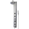 Multi Sprchový panel na stěnu i do rohu s pákovou baterií chrom BASICSHOWER
