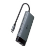 TP-LINK USB Type-C 6-Port Hub SPEC: 1 × USB-C Connector,1 × HDMI 4K 60Hz Port,1 × USB-C PD 100W Port,1 × RJ45 1000Mbps Port,2 × UH6120C